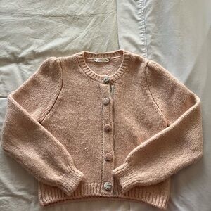Mango Pink Knit Sweater